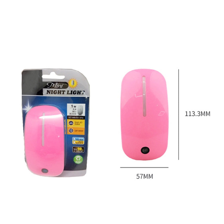 A66 Mouse Type LED Intelligent Light Control Night Light, Plug:AU Plug(Blue) - Sensor LED Lights by buy2fix | Online Shopping UK | buy2fix