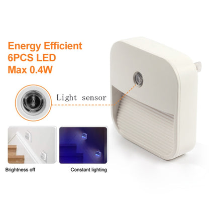 Energy-Saving & Deodorizing Wireless Infrared Light Control LED Night Light, US Plug - Sensor LED Lights by buy2fix | Online Shopping UK | buy2fix