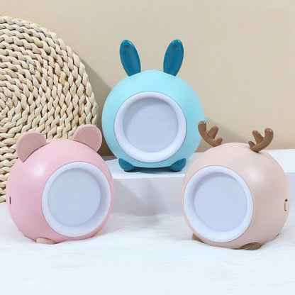 XY010 2 PCS Cute Pet Night Light LED Touch Dimming Dormitory Bedside Light(Pink Bear) - Night Lights by buy2fix | Online Shopping UK | buy2fix