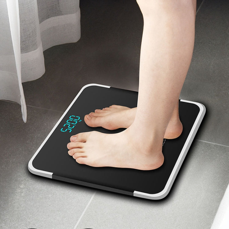 AOHANG7 Home Precision Weight Scale(Bright Black) - Body Scales by buy2fix | Online Shopping UK | buy2fix