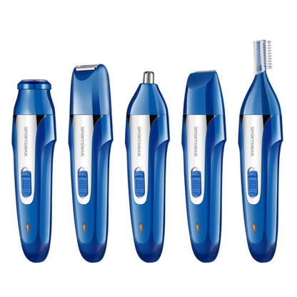 SPORTSMAN SM-420 Electric Mini Shaving Knife Eyebrow Trimmer Multifunctional Nose Hair Trimmer(Blue) - Electric Shavers by SPORTSMAN | Online Shopping UK | buy2fix
