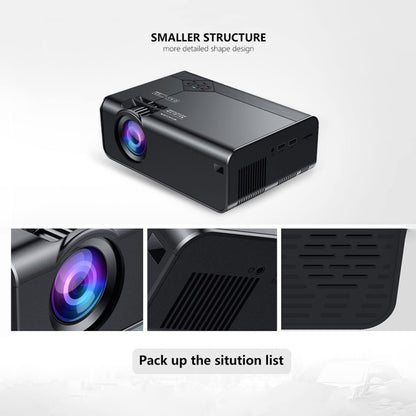 W18 1280 X 720P Portable Home HD LED Wireless Smart Projector, Spec: Android Model(AU Plug) - LED Projector by buy2fix | Online Shopping UK | buy2fix