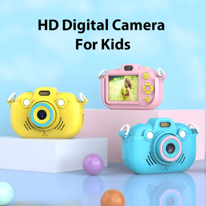 DC502 2.4-Inch 16X Zoom 2.7K Video Recording Children Digital Camera, Color: Blue No Card(US Plug) - Children Cameras by buy2fix | Online Shopping UK | buy2fix