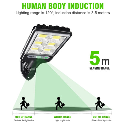 Solar Street Light LED Human Body Induction Garden Light, Spec: 616C-30 COB With Remote Control - Street Lights by buy2fix | Online Shopping UK | buy2fix