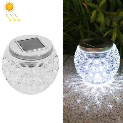 Solar Outdoor Wishing Glass Jar Courtyard Decoration Light(White Light) - Solar Lights by buy2fix | Online Shopping UK | buy2fix