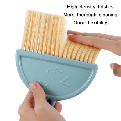 6 Set Home Desktop Mini Keyboard Cleaning Brush With Dustpan(Blue) - Sponges, Cloths & Brushes by buy2fix | Online Shopping UK | buy2fix