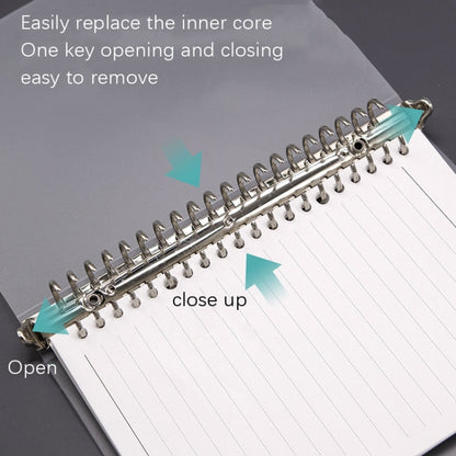 Transparent Matte PP Soft Shell Cover Hand Accountive Page, Style: B5 Horizontal Core - Notebooks by buy2fix | Online Shopping UK | buy2fix