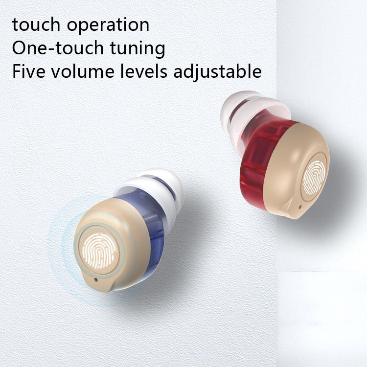 Older Young Sound Amplifier Sound Collector Hearing Aid(White) - Hearing Aids by null | Online Shopping UK | buy2fix