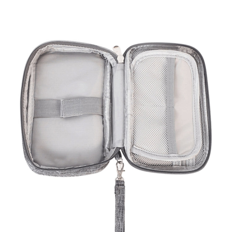 RH532 Mini Multifunctional Digital Storage Bag(Grey) - Digital Storage Bag by buy2fix | Online Shopping UK | buy2fix