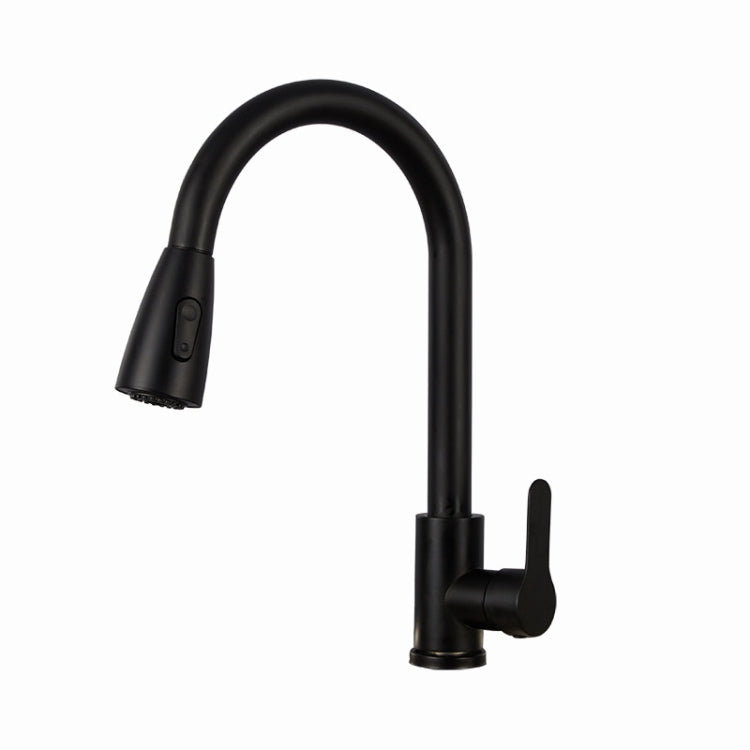 Kitchen Pull-out Faucet Stainless Steel Sink Telescopic Universal Faucet,Spec: Electroplating - Faucets & Accessories by buy2fix | Online Shopping UK | buy2fix