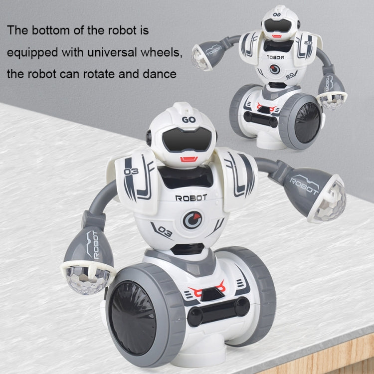 Intelligent Early Education Sound and Light Mechanical Robot Toys, Color: 5 Yellow - RC Robots by buy2fix | Online Shopping UK | buy2fix