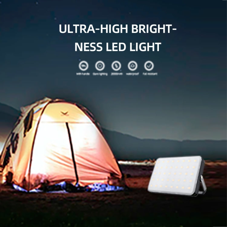 Outdoor Camping LED Light Waterproof USB Rechargeable Lighting(Black) - Camping Lighting by buy2fix | Online Shopping UK | buy2fix