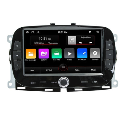 For FIAT 500 Car Android Navigation Bluetooth FM Radio, Memory: 2+64G - Car MP3 & MP4 & MP5 by buy2fix | Online Shopping UK | buy2fix