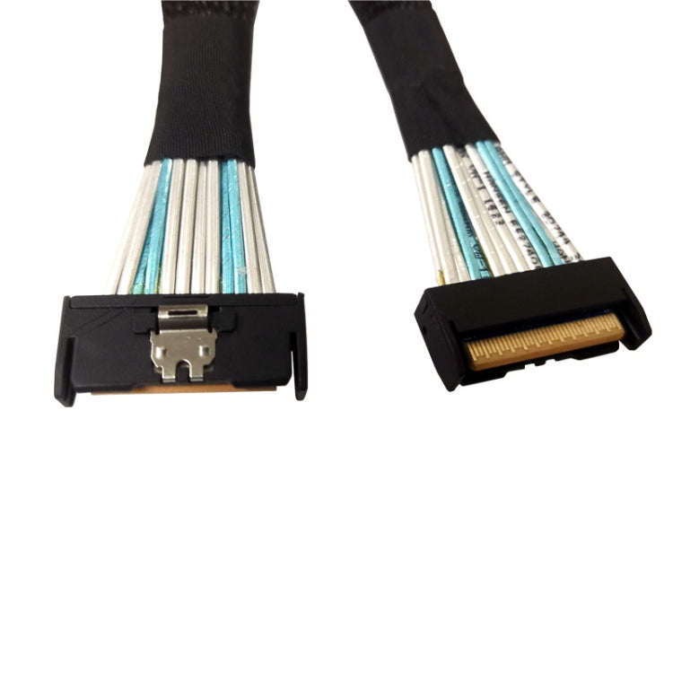 32G Transfer PCIE5.0 Slim SAS MCIO 74P  To MCIO 74P Server High Speed Turn Wiring 0.7m - Others by buy2fix | Online Shopping UK | buy2fix