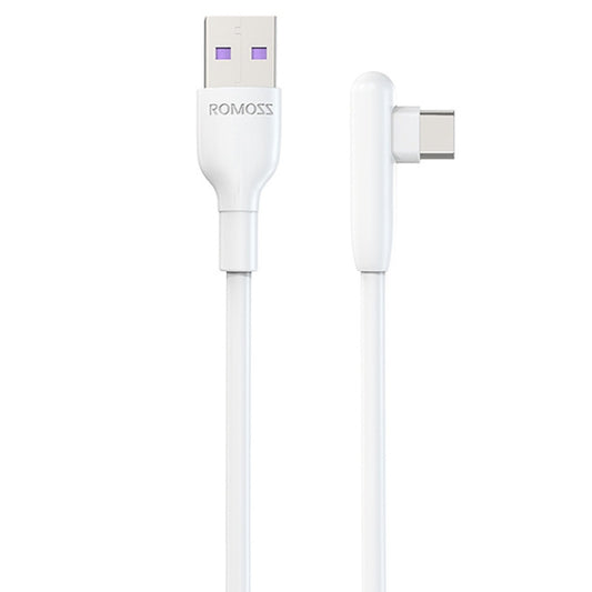 ROMOSS CB3011 66W 6A USB to Type-C/USB-C Elbow Fast Charging Data Cable, Length: 0.6m - USB-C & Type-C Cable by ROMOSS | Online Shopping UK | buy2fix