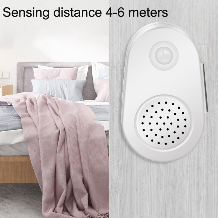 Small Horn Voice Announcement Sensor Entrance Voice Broadcaster Can Used As Doorbell, Specification: Rechargeable Round - Sensor Doorbell by buy2fix | Online Shopping UK | buy2fix