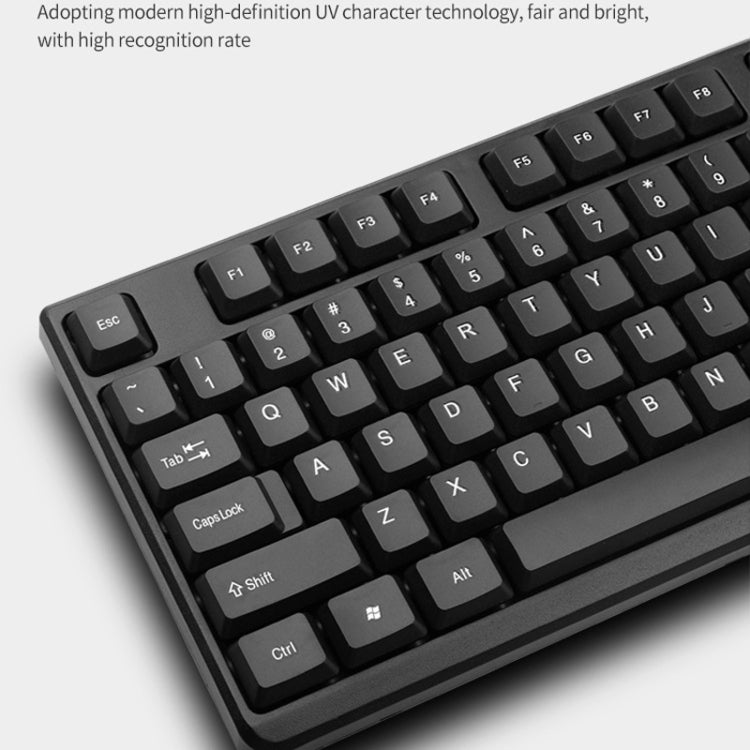 K-Snake KM001 Wired Keyboard And Mouse Set Desktop Computer Keyboard, Style: Without Mouse - Wired Keyboard by K-Snake | Online Shopping UK | buy2fix