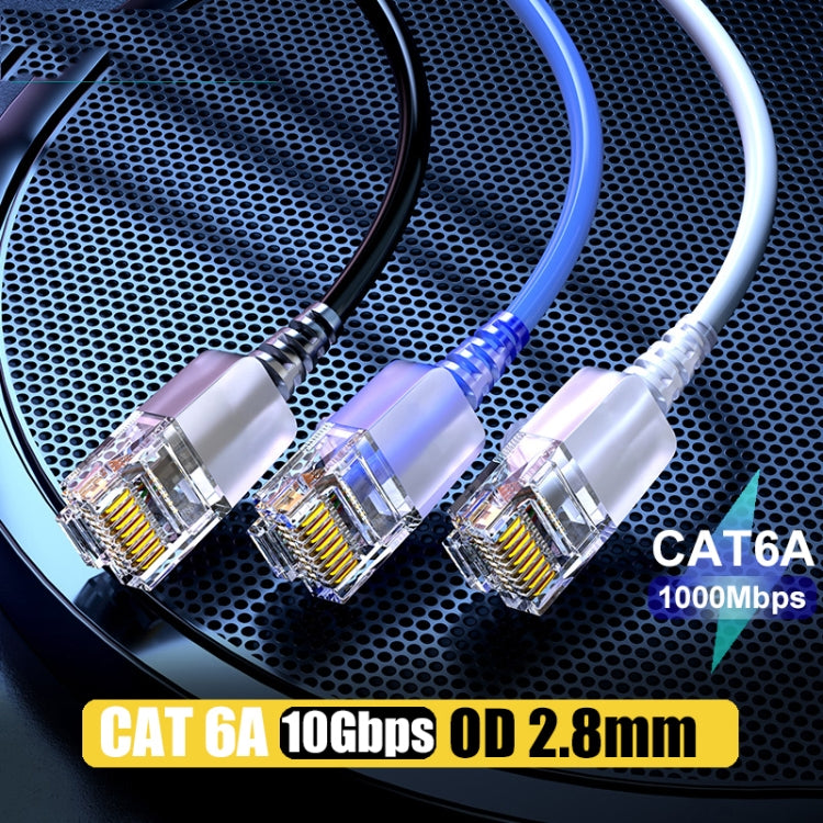 SAMZHE Cat6A Ethernet Cable UTP Network Patch Cable 3m(Black) - Lan Cable and Tools by SAMZHE | Online Shopping UK | buy2fix