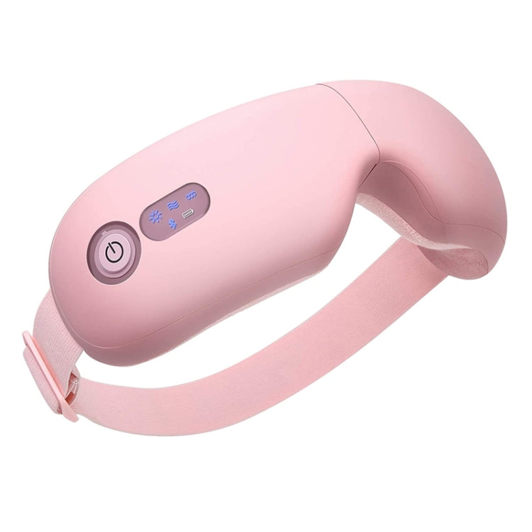 Bluetooth Rechargeable Eye Massager With Heat, Air Pressure And Vibration Massage(Pink) - Massage & Relaxation by buy2fix | Online Shopping UK | buy2fix
