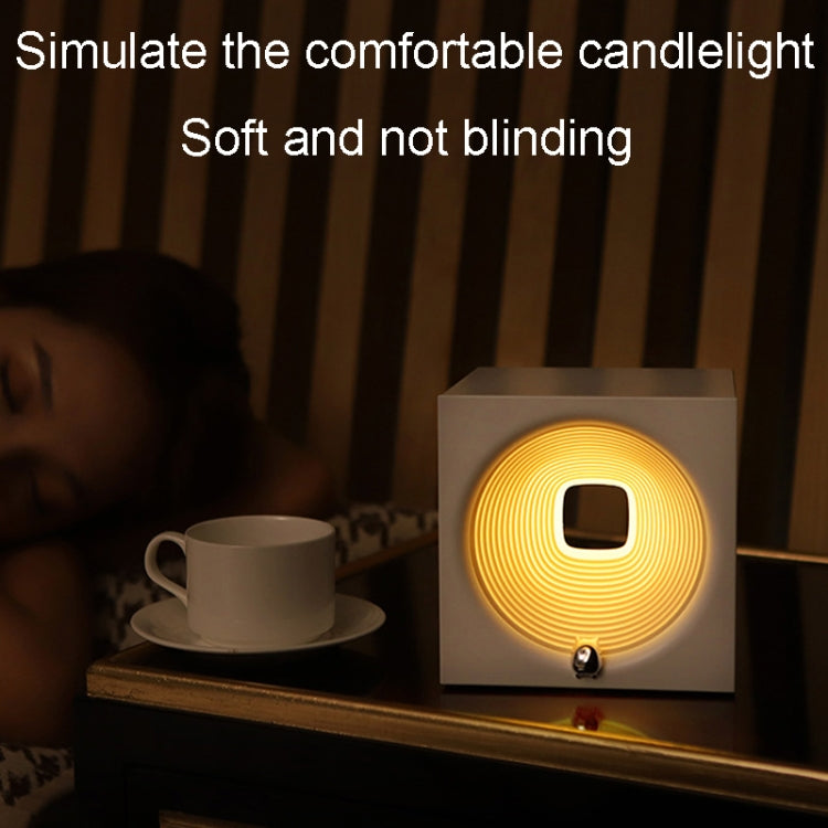 LED Multifunction Night Light Bedroom Bedside Eye-Care Table Lamp, Style: Regular Model White - Night Lights by buy2fix | Online Shopping UK | buy2fix