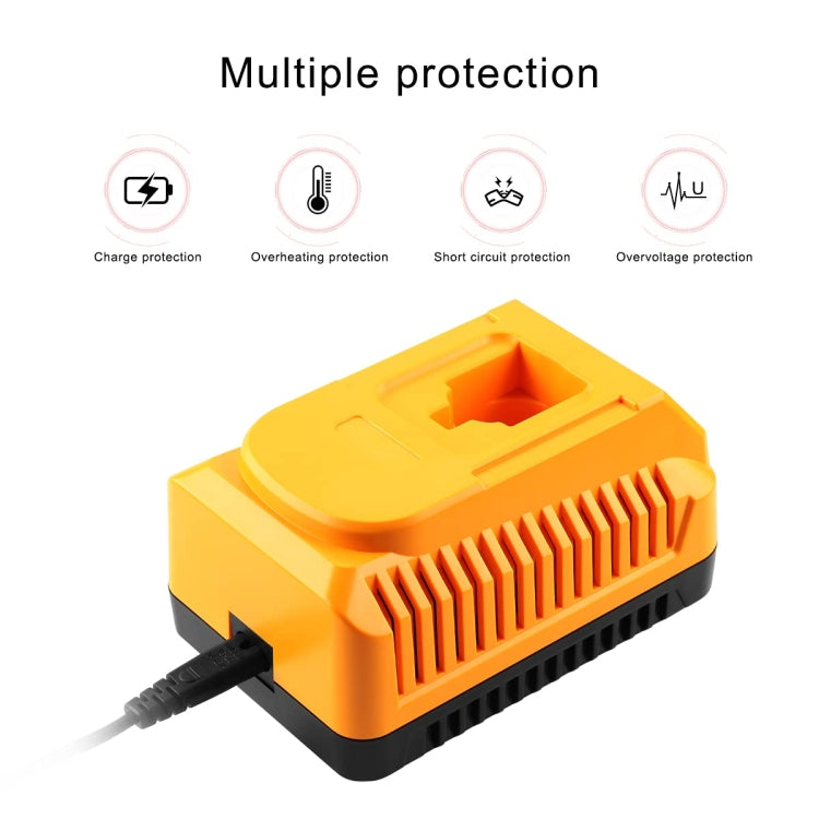 DCB9310 Fast Battery Charger for Dewalt 7.2V-18V XRP NI-CD NI-MH Battery, Plug: US - Electric Saws & Accessories by buy2fix | Online Shopping UK | buy2fix