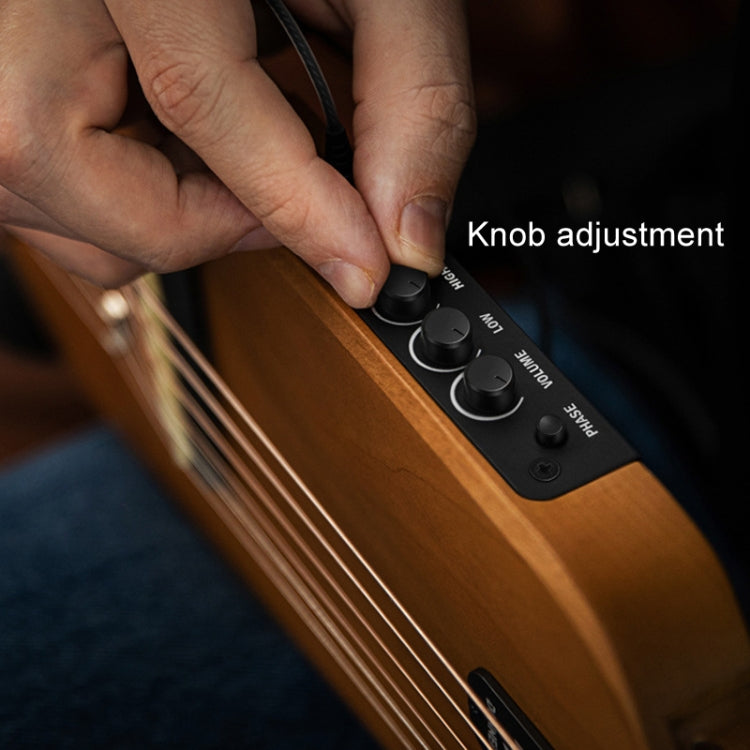 DONNER Smart Headless Silent Guitar Travel Portable Detachable Acoustic Guitar, Style: Mahogany Sunrise Color - String Instrument Accessories by DONNER | Online Shopping UK | buy2fix