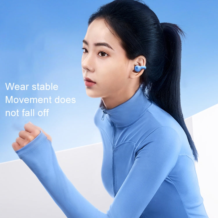 REMAX CozyBuds W15 Transparent Ear Clip Wireless Bluetooth Earphone OWS Sports Earphone(Beige) - Bluetooth Earphone by REMAX | Online Shopping UK | buy2fix