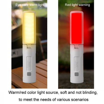 2000mAh M26 Foldable Handheld Lamp Portable Triple Leaf Hook Outdoor Flashlight Multi-Functional Camping Light - LED Flashlight by buy2fix | Online Shopping UK | buy2fix