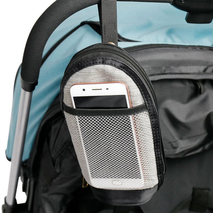 TOGGI Portable Large Capacity Multifunctional Baby Stroller Bottle Bag(Grey) - Strollers Accessories by TOGGI | Online Shopping UK | buy2fix