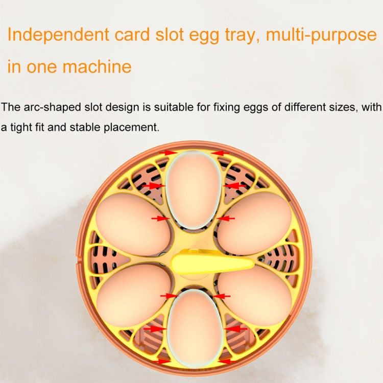 6-Eggs Small Household Experimental Children Smart Chicken Incubators, Spec: Manual UK Plug - Incubators by buy2fix | Online Shopping UK | buy2fix