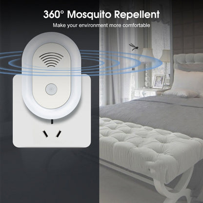 Adjustable Night Light Ultrasonic Mosquito Repeller Mini Home Electronic Mouse Repeller, Spec: US Plug(White) - Repellents by buy2fix | Online Shopping UK | buy2fix