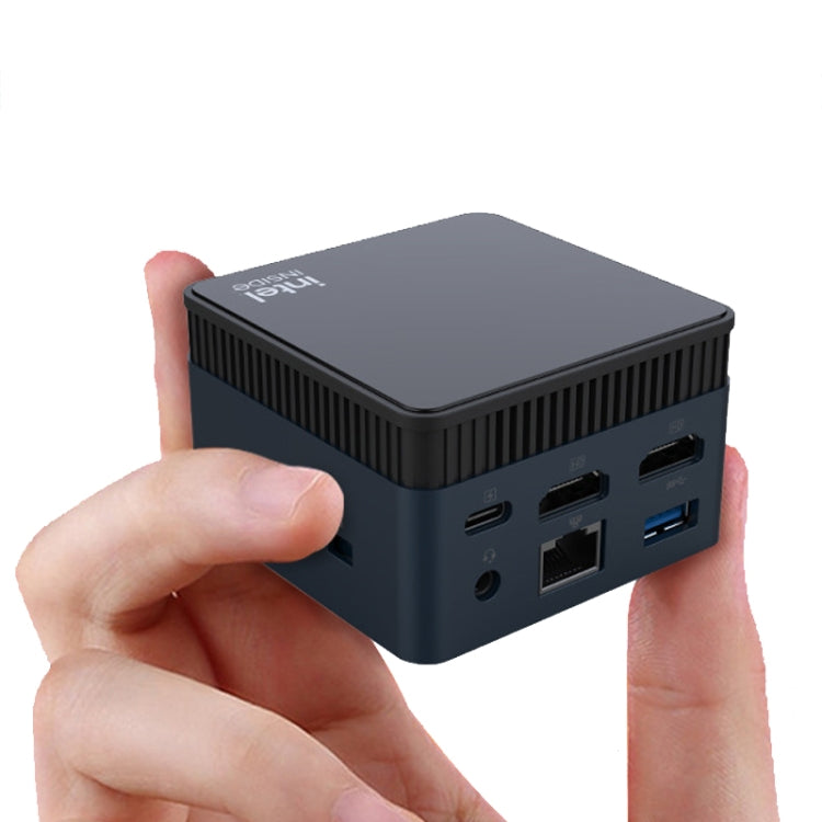 N100/DDR5 12th AlderLake-N100 Dual 4K60Hz Office And Home Mini PC, Spec: 12G+0 /UK Plug - Windows Mini PCs by buy2fix | Online Shopping UK | buy2fix