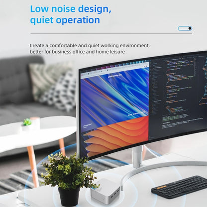 T8Plus Alder Lake-N100 4K Dual Band WIFI Bluetooth Office Game Portable Mini PC, Spec: 16G 512G US Plug - Windows Mini PCs by buy2fix | Online Shopping UK | buy2fix