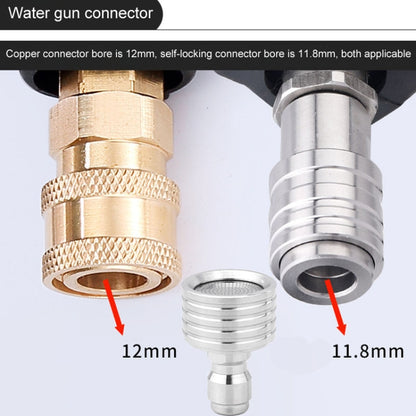 High-pressure Car Wash 1/4 Fast Insert Water Lance Stainless Steel Sprinkler Anti-splash, Specification: 0.3mm Hole - Car Washer & Accessories by buy2fix | Online Shopping UK | buy2fix