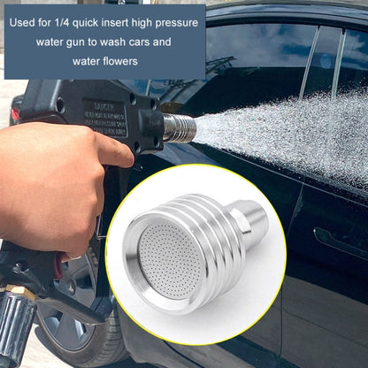High-pressure Car Wash 1/4 Fast Insert Water Lance Stainless Steel Sprinkler Anti-splash, Specification: 0.5mm Hole - Car Washer & Accessories by buy2fix | Online Shopping UK | buy2fix