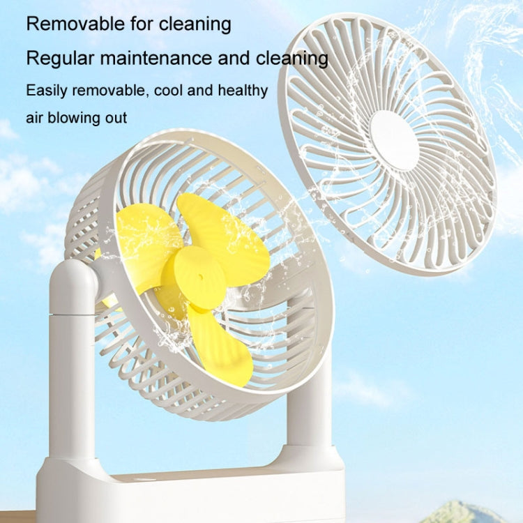 Portable Retractable USB Home Desktop Fan Large Wind Power Outdoor Ceiling Fan, Model: Charging Model - Electric Fans by buy2fix | Online Shopping UK | buy2fix