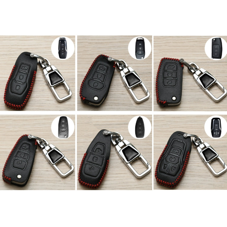 For Ford Car Key Cover Keychain Anti-lost Number Plate, Style: E - Car Key Cases by buy2fix | Online Shopping UK | buy2fix