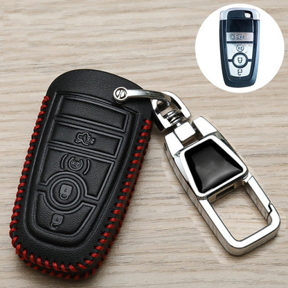For Ford Car Key Cover Keychain Anti-lost Number Plate, Style: H - Car Key Cases by buy2fix | Online Shopping UK | buy2fix