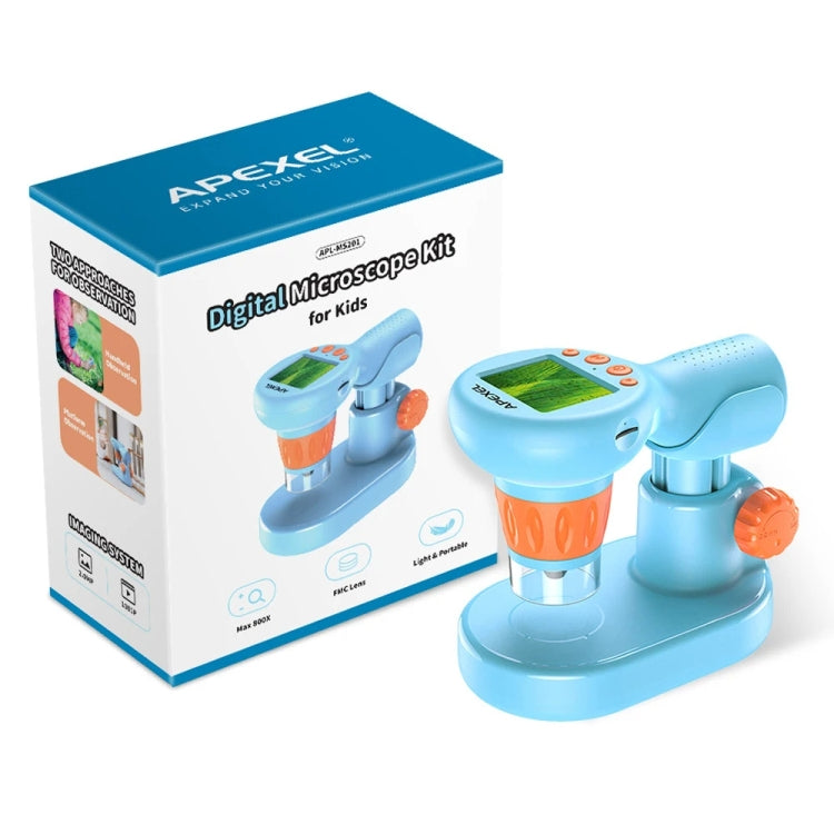 APEXEL MS201 800x 2.0-inch IPS Screen Kids Microscope Supports Taking Photos and Videos - Digital Microscope by APEXEL | Online Shopping UK | buy2fix