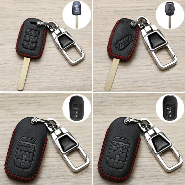 For Honda Car Key Cover Multifunctional Keychain Anti-lost Number Plate, Style: J - Car Key Cases by buy2fix | Online Shopping UK | buy2fix