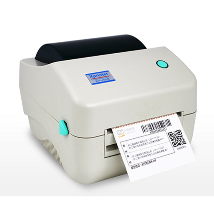 Xprinter XP-450B USB Port Supermarket Cashier Barcode Thermal Printer(EU Plug) - Printer by Xprinter | Online Shopping UK | buy2fix