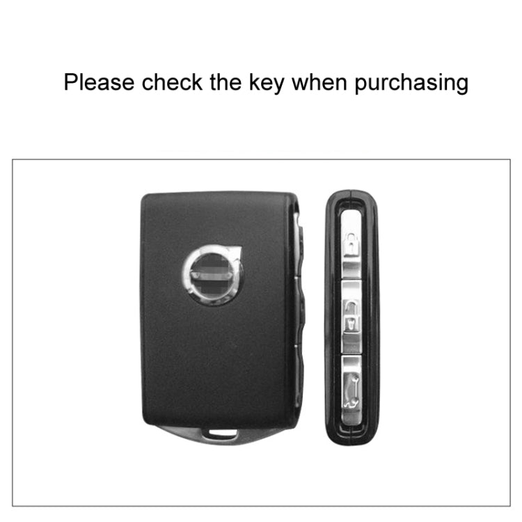 For Volvo Car Key Cover Multifunctional Keychain Anti-lost Number Plate(A) - Car Key Cases by buy2fix | Online Shopping UK | buy2fix