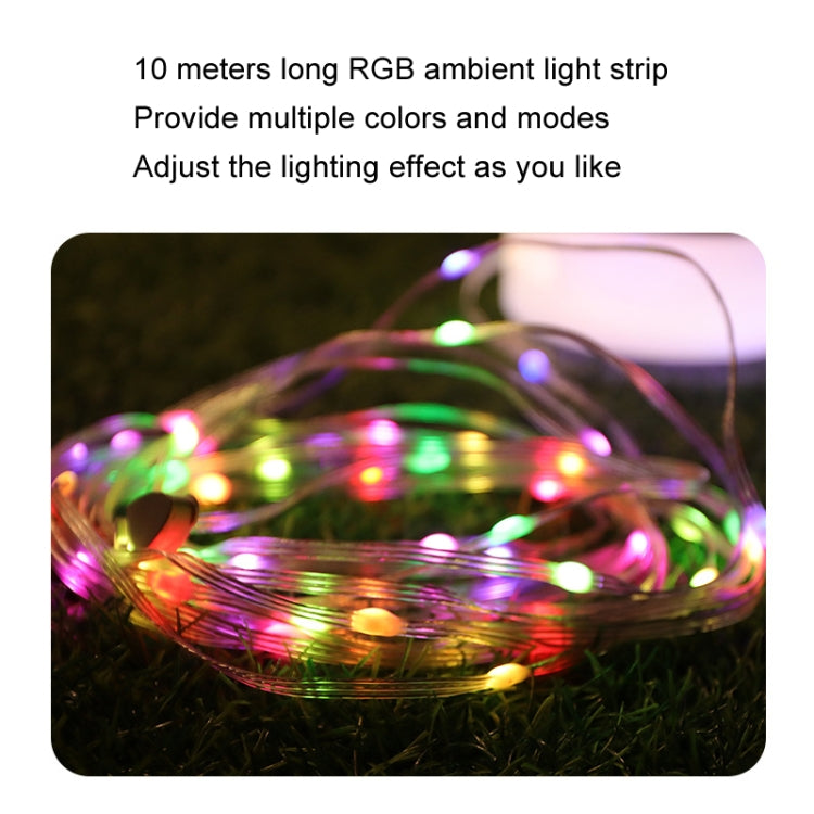 JSK-L20 Outdoor Camping Lamp LED Tent Atmosphere Light String(White) - Camping Lighting by buy2fix | Online Shopping UK | buy2fix