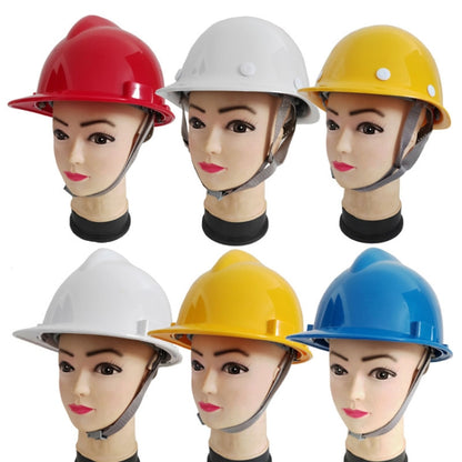 LINDUN 400g FRP Safety Helmet Site Mining Construction Helmet Protective Hat(Color Random) - Workplace Safety Supplies by LINDUN | Online Shopping UK | buy2fix