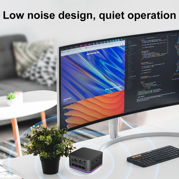 T9 Plus N100 DDR5 16G+256G EU Plug 12th Alder Lake Dual Gigabit LAN+3 HDMI 4K HD Pocket Mini PC - Windows Mini PCs by buy2fix | Online Shopping UK | buy2fix
