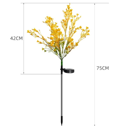 Solar Rapeseed Flower Lights LED Garden Balcony Landscape Atmosphere Decorative Light - Solar Lights by buy2fix | Online Shopping UK | buy2fix