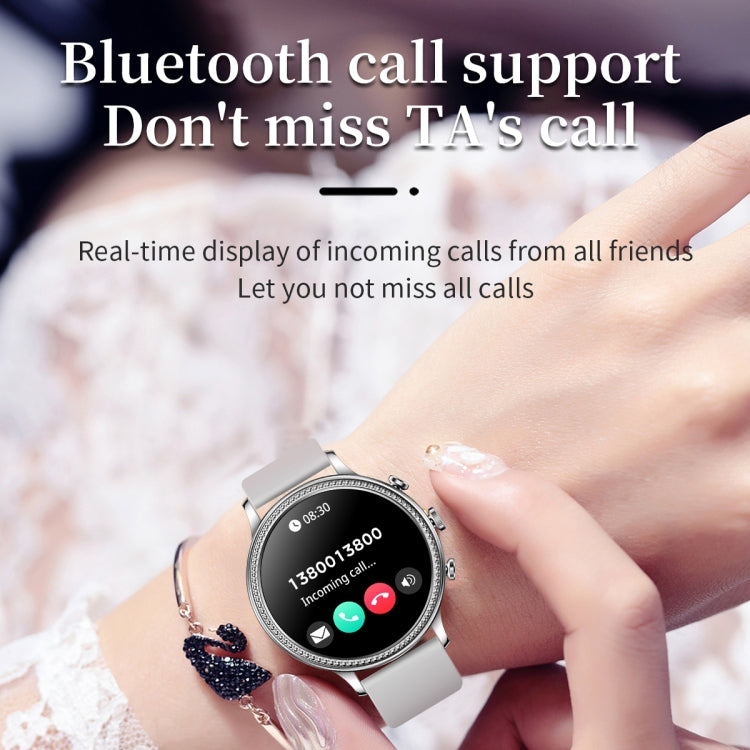 V60 1.39 Inch Health Monitoring Multifunctional Waterproof Bluetooth Call Smart Watch, Color: Rose Red - Smart Watches by buy2fix | Online Shopping UK | buy2fix