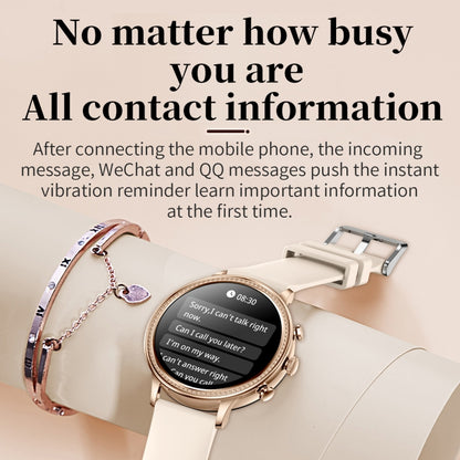 V60 1.39 Inch Health Monitoring Multifunctional Waterproof Bluetooth Call Smart Watch, Color: Black Steel - Smart Watches by buy2fix | Online Shopping UK | buy2fix