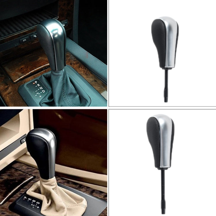 For BMW E Chassis Gear Lever Head, Universal For Left And Right Driving, Style: 3/5/7 Series X3 Z3 X6 Round Head Walnut - Shift Knob by buy2fix | Online Shopping UK | buy2fix