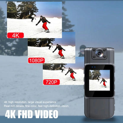 L11 2K WIFI Version With 64G Memory Card 1.54 Inch IPS Screen Mini Body Camera Night Vision Digital Video Recorder Sports DV - Digital Video Recorder by buy2fix | Online Shopping UK | buy2fix